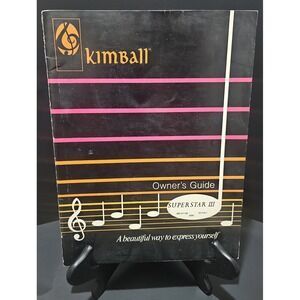 KIMBALL PLAYING GUIDE ENTERTAINER ORGAN COURSE PART 1 sheet music song book VTG